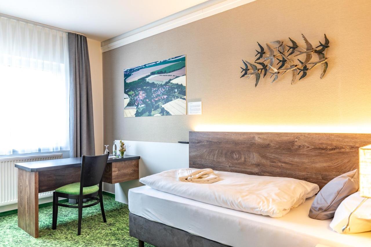 Pension Schwalbennest Bosleben-Wullersleben ภายนอก รูปภาพ
