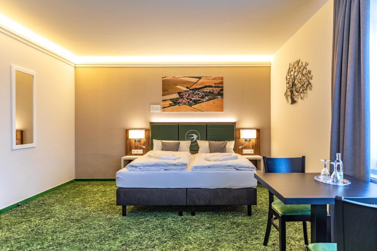 Pension Schwalbennest Bosleben-Wullersleben ภายนอก รูปภาพ